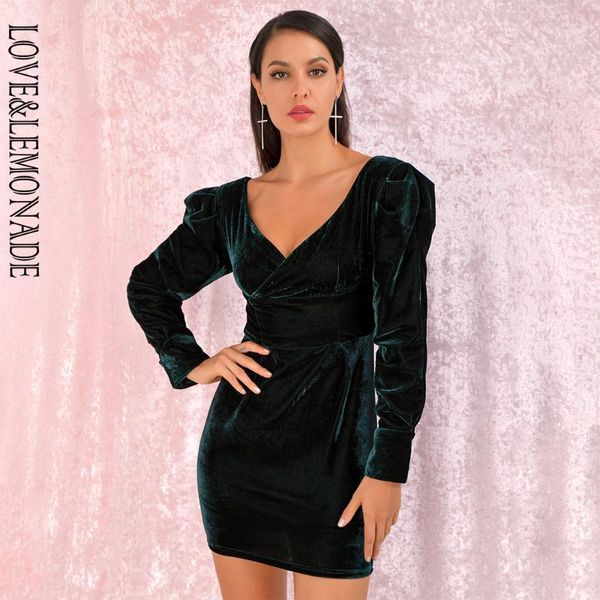 casual dresses love&lemonade emerald green v-neck off-the-shoulder velvet fabric slim-fit bubble long-sleeved party dress lm81962, Black;gray
casual dresses love&lemonade emerald green v-neck off-the-shoulder velvet fabric slim-fit bubble long-sleeved party dress lm81962, Black;gray