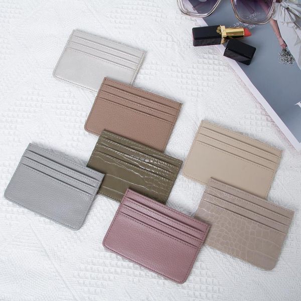 card holders mini holder thin and light wallet women simpility short crocodile lychee pattern, Brown;gray
card holders mini holder thin and light wallet women simpility short crocodile lychee pattern, Brown;gray