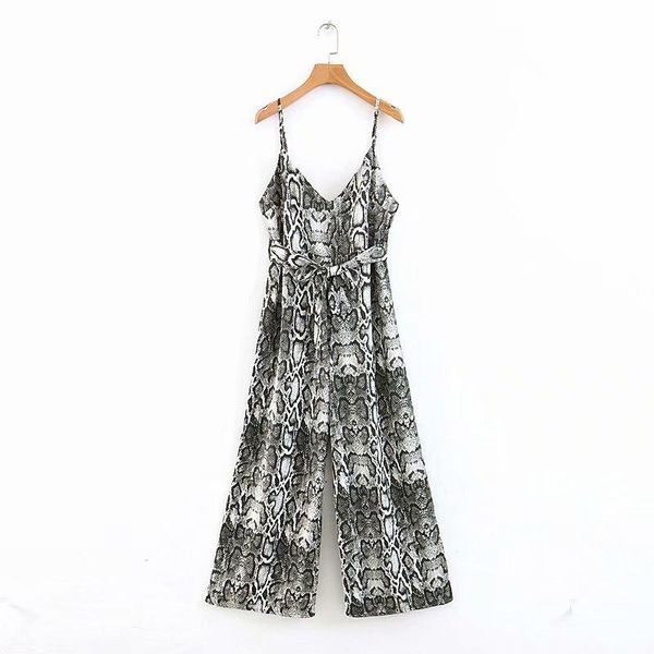 women's jumpsuits & rompers chic snake women 2021 spring womens animal print jumpsuit ladies loose boho romper strapless with belt, Black;white
women's jumpsuits & rompers chic snake women 2021 spring womens animal print jumpsuit ladies loose boho romper strapless with belt, Black;white