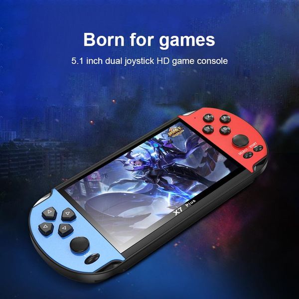 handheld game console nostalgic 4.3 inch hd big screen 8g double-rocker x7 classic retro mini mp5 video controllers & joysticks
handheld game console nostalgic 4.3 inch hd big screen 8g double-rocker x7 classic retro mini mp5 video controllers & joysticks