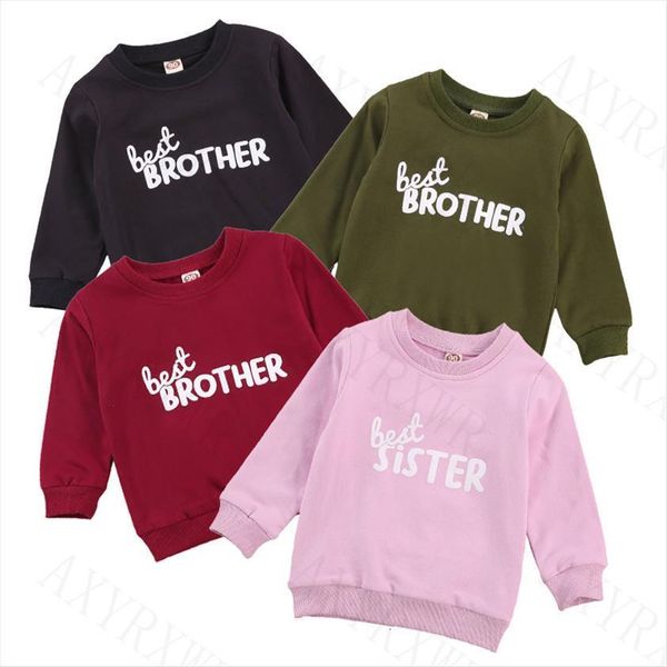1 6y autumn children letter brother sister print sweatshirts toddler kids baby boys girls hoodies pullover, Black
1 6y autumn children letter brother sister print sweatshirts toddler kids baby boys girls hoodies pullover, Black