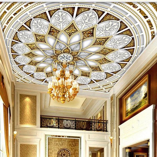 custom size 3d three-dimensional relief european classical mandala flower pattern living room ceiling wallpaper mural wallpapers
custom size 3d three-dimensional relief european classical mandala flower pattern living room ceiling wallpaper mural wallpapers