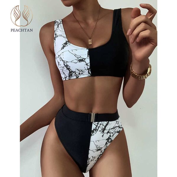 swimwear peachtan marble print bikinis 2021 mujer patchwork swimsuit women high waist female sport bathing suit biquini new, White;black
swimwear peachtan marble print bikinis 2021 mujer patchwork swimsuit women high waist female sport bathing suit biquini new, White;black