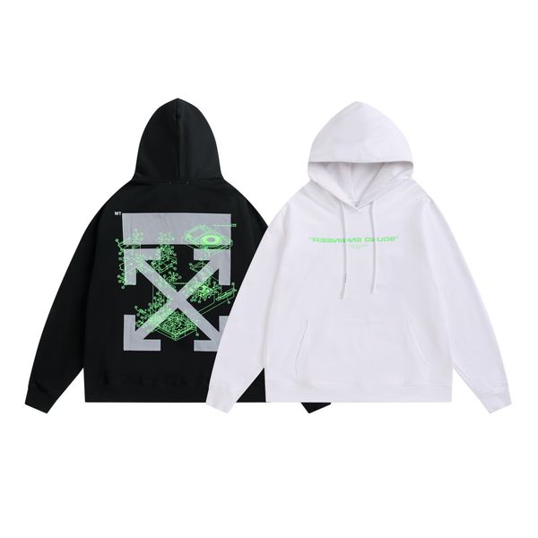 new 2021 winter autumn and off fluorescent green luminous mechanical drawing element hooded sweater men's women's batch, Black
new 2021 winter autumn and off fluorescent green luminous mechanical drawing element hooded sweater men's women's batch, Black