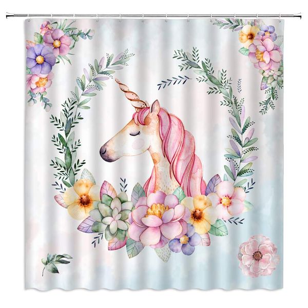 animal flowers shower curtain,watercolor pink flowers horse flower mythical legendary animal decor,fabric bathroom set with hook
animal flowers shower curtain,watercolor pink flowers horse flower mythical legendary animal decor,fabric bathroom set with hook