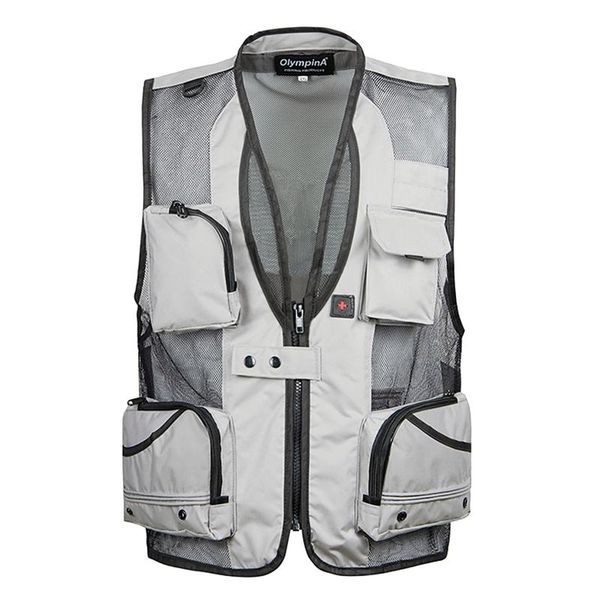 men's vests summer thin mesh vest for men xl-5xl casual pographer work outerwear varsity multi pocket waistcoat male sleeveless jacket, Black;white
men's vests summer thin mesh vest for men xl-5xl casual pographer work outerwear varsity multi pocket waistcoat male sleeveless jacket, Black;white
