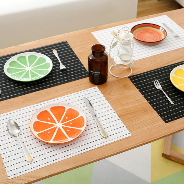 mats & pads nordic minimalist black and white table insulated pvc dishes bowls placemat baking children's western placemats for dining
mats & pads nordic minimalist black and white table insulated pvc dishes bowls placemat baking children's western placemats for dining