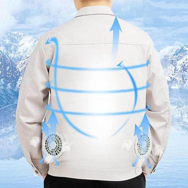men's jackets summer outdoor cooling fan jacket men air conditioning clothing sun-protective coat construction work clothes, Black;brown
men's jackets summer outdoor cooling fan jacket men air conditioning clothing sun-protective coat construction work clothes, Black;brown