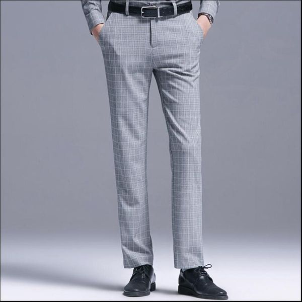 s-4xl 2021 smart casual plaid pants men's spring and autumn summer fashion micro elastic trousers brand tapered, Black
s-4xl 2021 smart casual plaid pants men's spring and autumn summer fashion micro elastic trousers brand tapered, Black