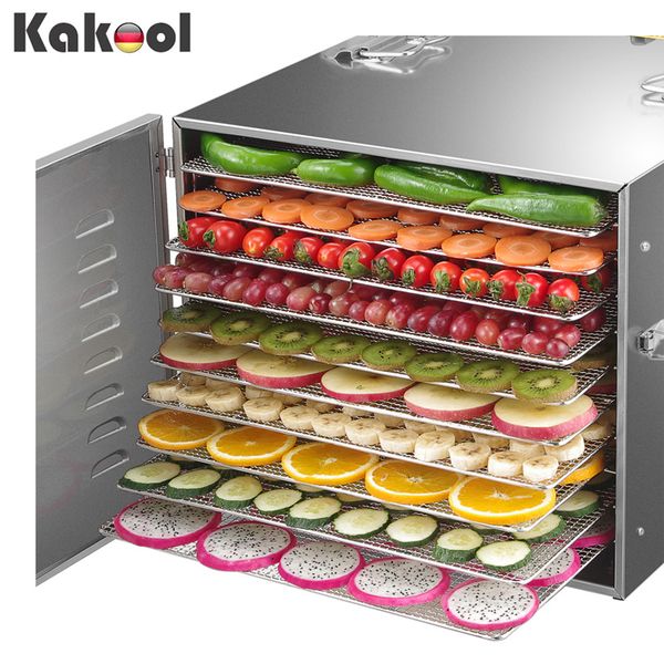 10 tray food dehydrator commercial fruit dryer jerky maker stainless steel 1000w
10 tray food dehydrator commercial fruit dryer jerky maker stainless steel 1000w
