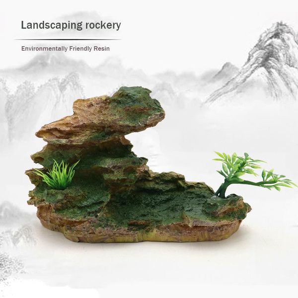 decorations aquarium fish tank landscaping simulation resin rockery fake plant small huangshan and shrimp escape hole ornaments
decorations aquarium fish tank landscaping simulation resin rockery fake plant small huangshan and shrimp escape hole ornaments