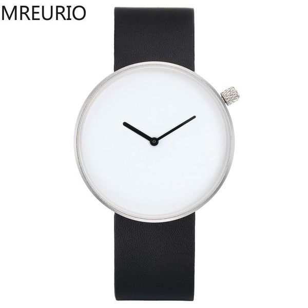men's women's watch selling minimalist fashion leather quartz cobbleston female wristwatches round blank dial clock, Slivery;brown
men's women's watch selling minimalist fashion leather quartz cobbleston female wristwatches round blank dial clock, Slivery;brown