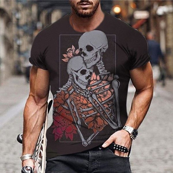 men's t shirt 3d print graphic prints skull skeleton crew neck daily holiday print short sleeve casual designer big and tall gray 062t, White;black
men's t shirt 3d print graphic prints skull skeleton crew neck daily holiday print short sleeve casual designer big and tall gray 062t, White;black