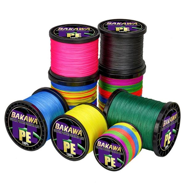 braid line bakawa carp lure fishing floating 8 strands super strong multifilament durable smooth weave extreme 300/500/1000m 
braid line bakawa carp lure fishing floating 8 strands super strong multifilament durable smooth weave extreme 300/500/1000m