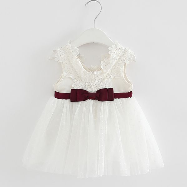 summer sleeveless lace bow net yarn baby girls dress party birthday kids children cotton princess 210515, Red;yellow
summer sleeveless lace bow net yarn baby girls dress party birthday kids children cotton princess 210515, Red;yellow