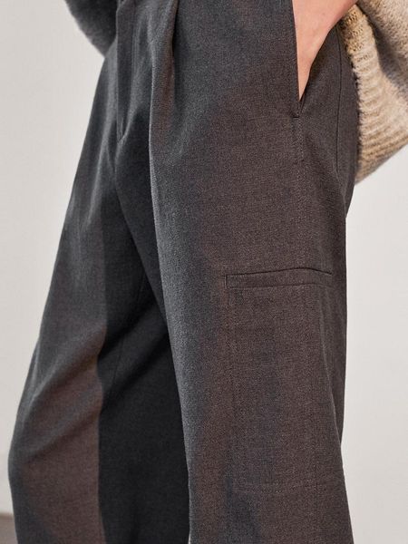 women's pants & capris casual style fashion all-match personality tooling beamed trousers with pocket zipper, Black;white
women's pants & capris casual style fashion all-match personality tooling beamed trousers with pocket zipper, Black;white