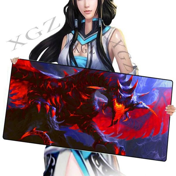 mouse pads & wrist rests xgz customized large pad black locking edge fantasy animal dragon office computer desk mat rubber non-slip for cs g
mouse pads & wrist rests xgz customized large pad black locking edge fantasy animal dragon office computer desk mat rubber non-slip for cs g