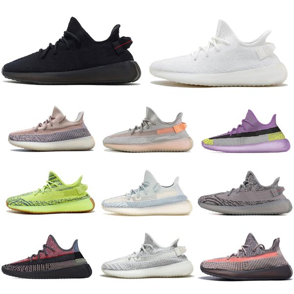 static reflective v2 running shoes 3m belgua 2.0 semi frozen butter yellow blue shoe designer men women trainer sneakers eur 36-47