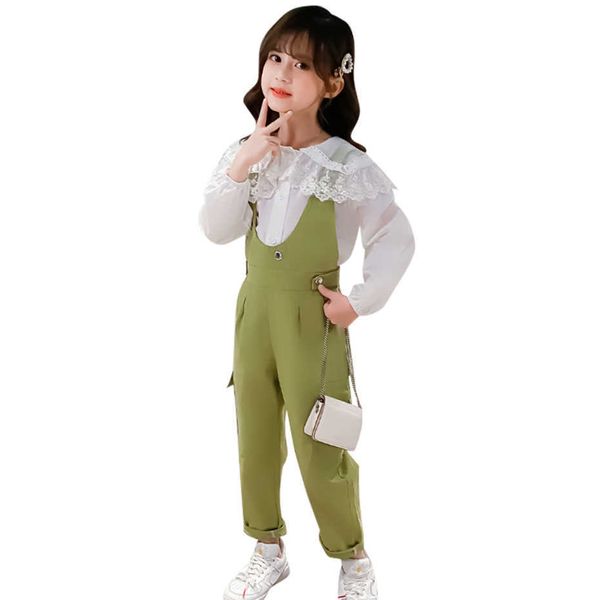 clothes for girls lace flower costume blouse + jumpsuit girl spring autumn costumes children 6 8 10 12 14 210528, White
clothes for girls lace flower costume blouse + jumpsuit girl spring autumn costumes children 6 8 10 12 14 210528, White