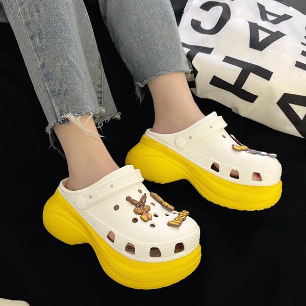 slippers ymt 2021 ladies summer outdoor fashion heighten casual beach flip-flops head layer cowhide slip, Black
slippers ymt 2021 ladies summer outdoor fashion heighten casual beach flip-flops head layer cowhide slip, Black