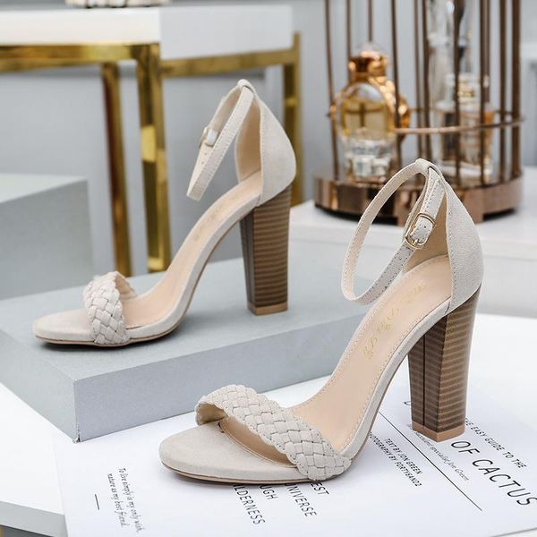summer women's cover heel platform sandals for women gladiator solid high heels female shallow weave shoes slides, Black
summer women's cover heel platform sandals for women gladiator solid high heels female shallow weave shoes slides, Black