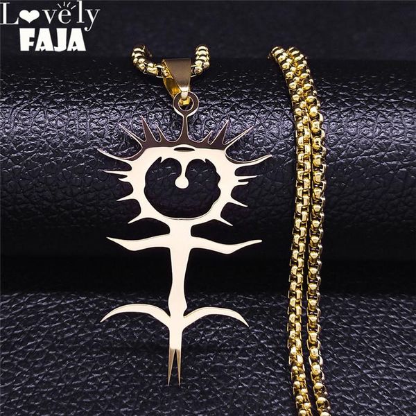 pendant necklaces 2021 ghostemane stainless steel chain for women/men gold color statement necklace jewelry collier homme n4413s03, Silver
pendant necklaces 2021 ghostemane stainless steel chain for women/men gold color statement necklace jewelry collier homme n4413s03, Silver