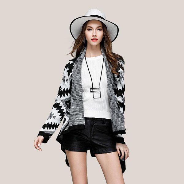 women's knits & tees jiali spring autumn sweater women cardigan lapel long sleeve loose batwing sleev knitted ladies casual fashion coa, White
women's knits & tees jiali spring autumn sweater women cardigan lapel long sleeve loose batwing sleev knitted ladies casual fashion coa, White