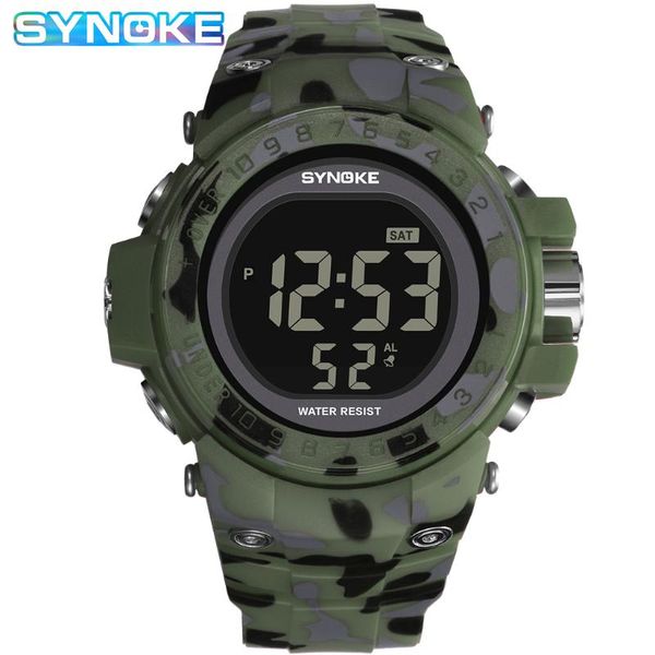 men watches waterproof luminous military camouflage digital watch alarm clock outdoor sports relogio masculino wristwatches, Slivery;brown
men watches waterproof luminous military camouflage digital watch alarm clock outdoor sports relogio masculino wristwatches, Slivery;brown