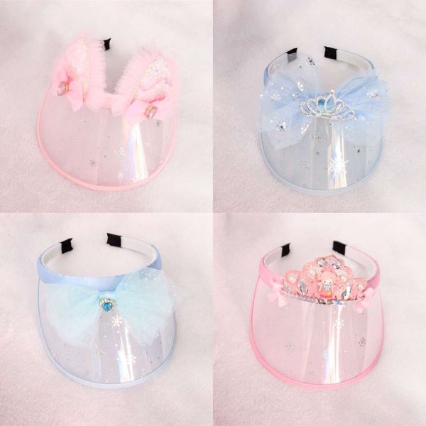 children's cartoon sun hat summer pink girls' outdoor screen lovely ice and snow qiyuan, Yellow
children's cartoon sun hat summer pink girls' outdoor screen lovely ice and snow qiyuan, Yellow