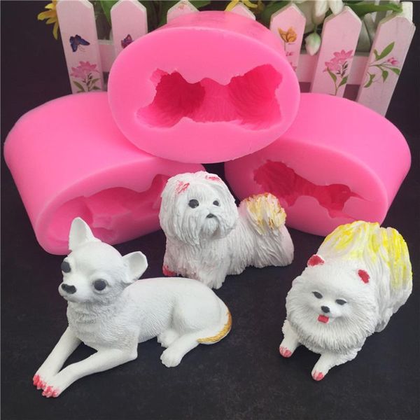 cake tools 3d pomeranian chihuahua dog shape mold grade silicone mousse chocolate moulds bakeware craft diy decorating
cake tools 3d pomeranian chihuahua dog shape mold grade silicone mousse chocolate moulds bakeware craft diy decorating