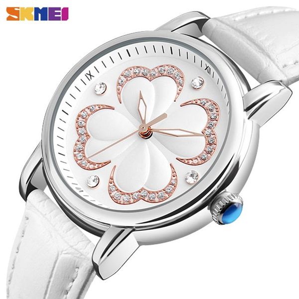 wristwatches skmei fashion women watches leather strap quartz watch ladies waterproof dress relogio feminino 9159, Slivery;brown
wristwatches skmei fashion women watches leather strap quartz watch ladies waterproof dress relogio feminino 9159, Slivery;brown