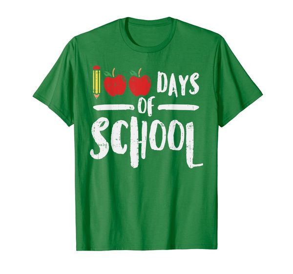 100 days of school apple shirt 100th day teacher gift pencil, White;black 
100 days of school apple shirt 100th day teacher gift pencil, White;black