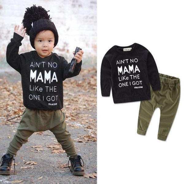 clothing sets born boys clothes set toddler o-neck autumn long sleeve letters printing splicing basic solid pants outfits suit, White
clothing sets born boys clothes set toddler o-neck autumn long sleeve letters printing splicing basic solid pants outfits suit, White