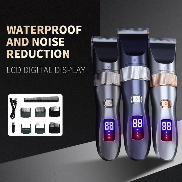 professional digital hair trimmer rechargeable electric clipper men's cordless haircut adjustable ceramic blade clippers
professional digital hair trimmer rechargeable electric clipper men's cordless haircut adjustable ceramic blade clippers