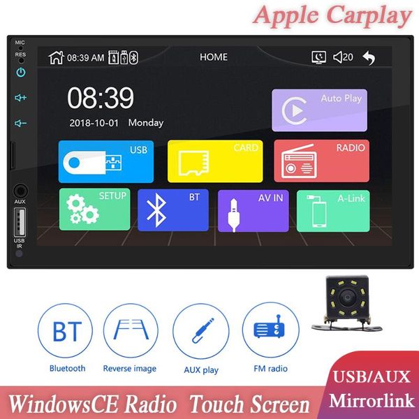 car audio 2 din 7-inch capacitive screen carplay mirrorlink fm receiver hd player mp5 bluetooth multimedia usb radio
car audio 2 din 7-inch capacitive screen carplay mirrorlink fm receiver hd player mp5 bluetooth multimedia usb radio