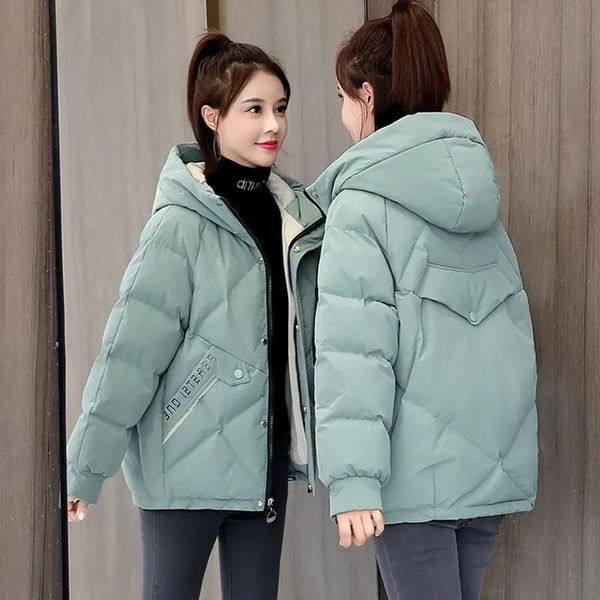 women's down & parkas mulheres casacos cotton jacket women fashion winter korean loose hooded small mid-length printed cotton-padded cl, Black
women's down & parkas mulheres casacos cotton jacket women fashion winter korean loose hooded small mid-length printed cotton-padded cl, Black