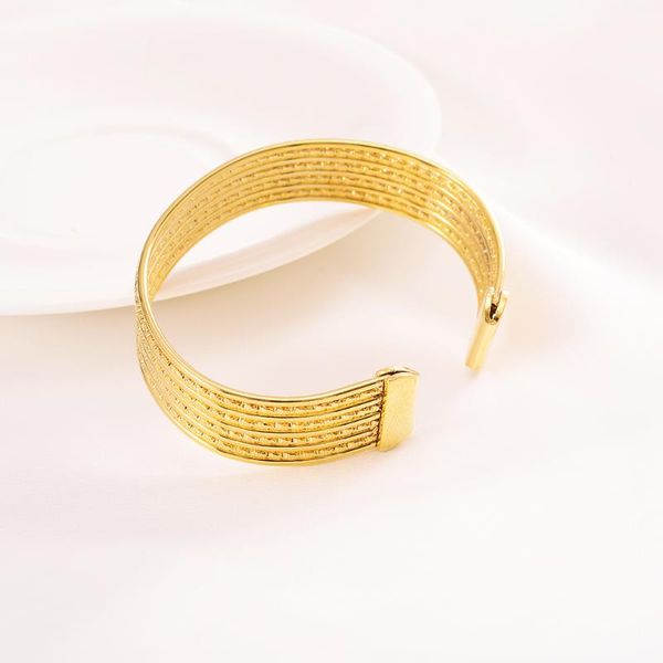 bangle trendy gold colors vintage bracelet for women men charm jewelry accessories birthday party gifts, Black
bangle trendy gold colors vintage bracelet for women men charm jewelry accessories birthday party gifts, Black