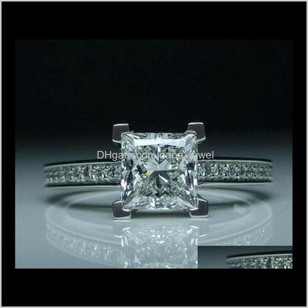 size 4-11 princess cut 1ct z luxury jewelry simulated diamond gemstones wedding engagement band finger rings for women love bzuv1 itkcr, Silver
size 4-11 princess cut 1ct z luxury jewelry simulated diamond gemstones wedding engagement band finger rings for women love bzuv1 itkcr, Silver