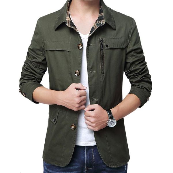 men's jackets 2022 jacket coat 4xl casual solid men outerwear slim fit khaki army cotton male brand clothing j6t220, Black;brown
men's jackets 2022 jacket coat 4xl casual solid men outerwear slim fit khaki army cotton male brand clothing j6t220, Black;brown