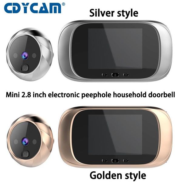 doorbells 22 smart mini 2.8 inch lcd color screen 90 degree door eye doorbell electronic peephole camera viewer outdoor home
doorbells 22 smart mini 2.8 inch lcd color screen 90 degree door eye doorbell electronic peephole camera viewer outdoor home
