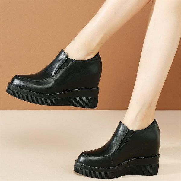 boots chunky platform pumps shoe women cow leather wedges high heel ankle female mid round toe fashion sneakers casual shoes, Black
boots chunky platform pumps shoe women cow leather wedges high heel ankle female mid round toe fashion sneakers casual shoes, Black