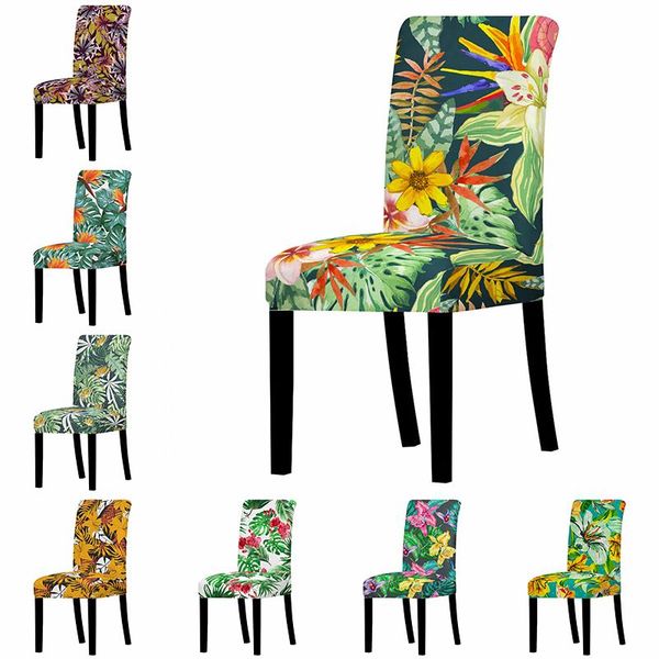 chair covers plant printed antifouling elastic stretch dining slipcovers universal removable protective cover
chair covers plant printed antifouling elastic stretch dining slipcovers universal removable protective cover