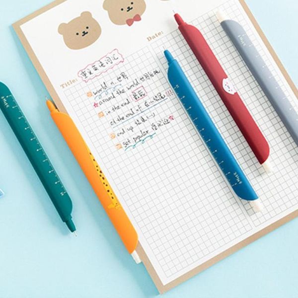 gel pens 0.5mm creative bookmark pen cute ruler marker 10 colors hand account kawaii school office stationery papeleria
gel pens 0.5mm creative bookmark pen cute ruler marker 10 colors hand account kawaii school office stationery papeleria