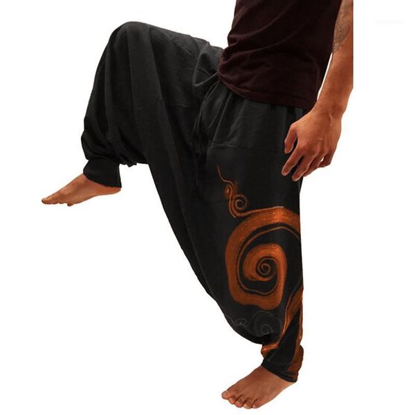 men's pants cotton harem men print elastic waist streetwear joggers 2021 baggy drop-crotch casual trousers drop, Black
men's pants cotton harem men print elastic waist streetwear joggers 2021 baggy drop-crotch casual trousers drop, Black