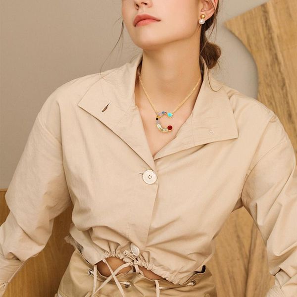 pendant necklaces a-z letter necklace charm initial simple fashion inlaid jewelry ms. gift, Silver
pendant necklaces a-z letter necklace charm initial simple fashion inlaid jewelry ms. gift, Silver