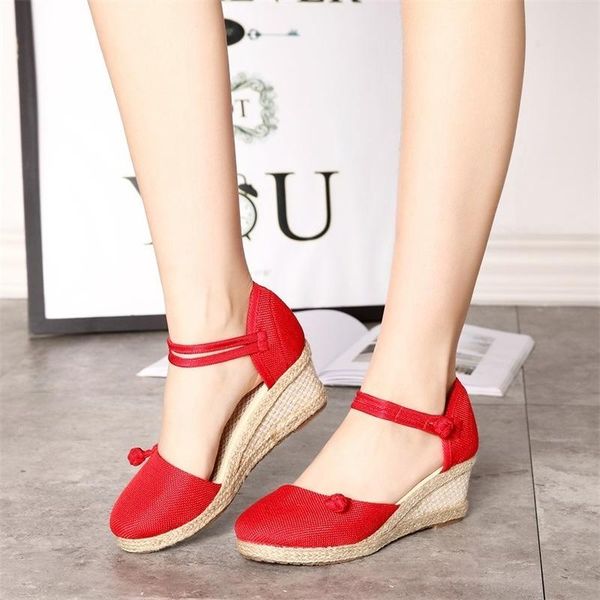 sandals 2021 summer style women's rope woven platform baotou comfortable casual shoes wedge, Black
sandals 2021 summer style women's rope woven platform baotou comfortable casual shoes wedge, Black