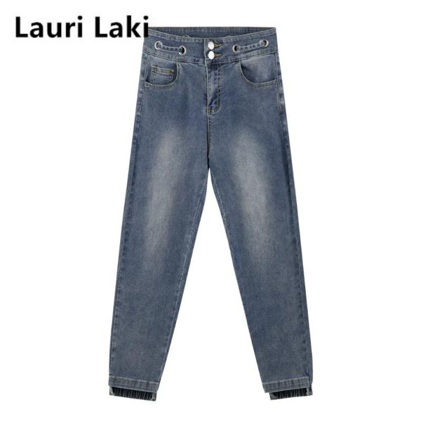 lauri laki vintage boyfriend high waist jeans women chic black blue streetwear straight harem autumn 2021 denim pants women's
lauri laki vintage boyfriend high waist jeans women chic black blue streetwear straight harem autumn 2021 denim pants women's