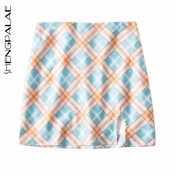 skirts shengpalae 2021 fashion summer arrivals streetwear high waist light blue plaid short mini skirt women mi822, Black
skirts shengpalae 2021 fashion summer arrivals streetwear high waist light blue plaid short mini skirt women mi822, Black