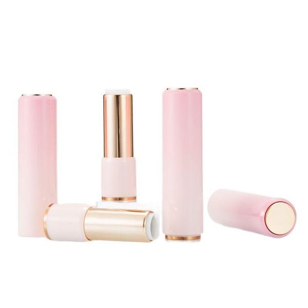 storage bottles & jars 12/30/50/60pcs round pink gold lipstick tube 12.1mm refillable pressed plastic empty lip cosmetic rouge containe
storage bottles & jars 12/30/50/60pcs round pink gold lipstick tube 12.1mm refillable pressed plastic empty lip cosmetic rouge containe
