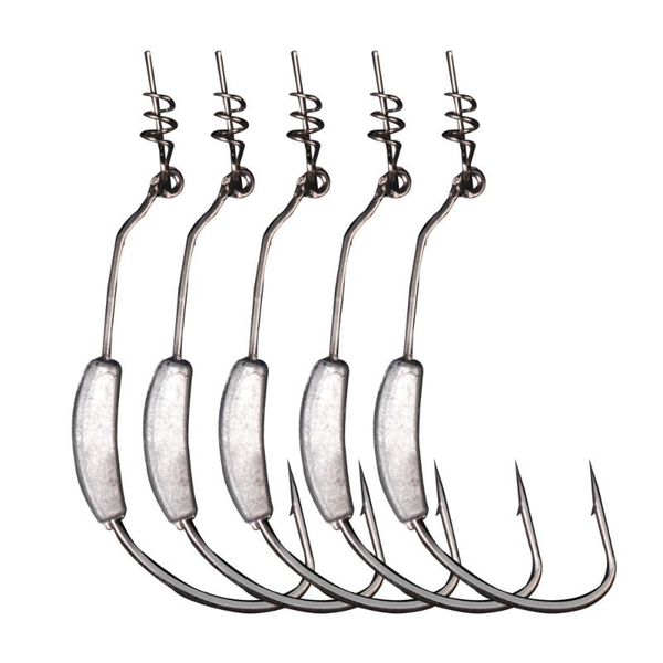 1pc wide crank offset fishing hooks with lead jig head fishhooks for soft lure baits 2g-7g barbed tackle
1pc wide crank offset fishing hooks with lead jig head fishhooks for soft lure baits 2g-7g barbed tackle